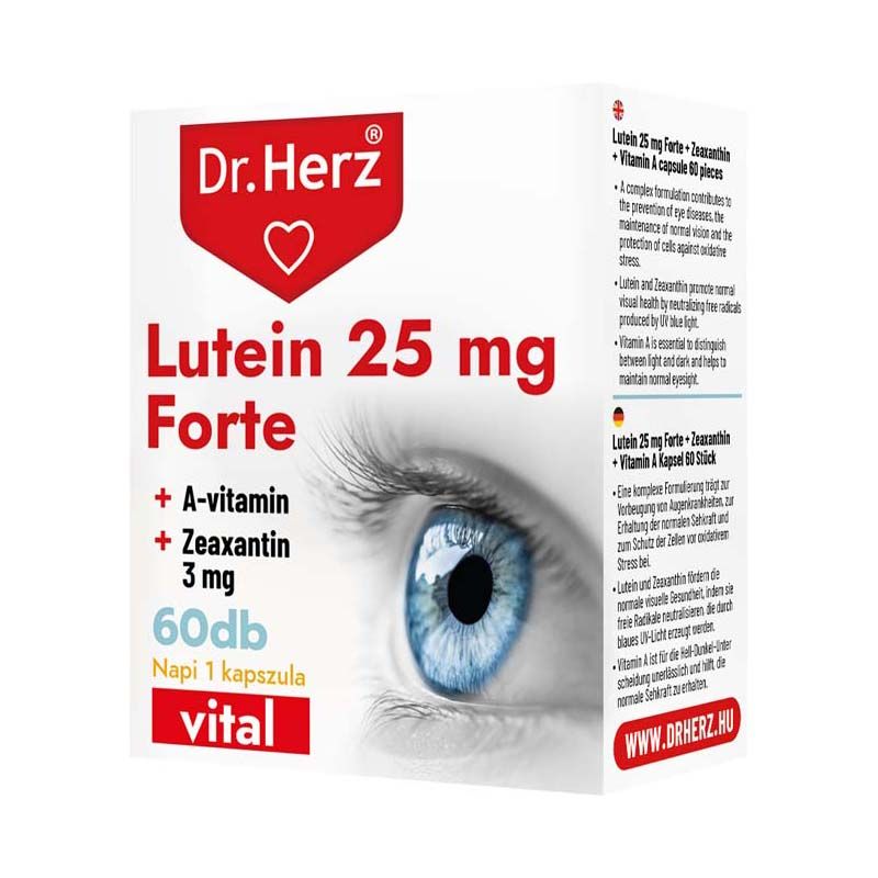 Dr. Herz Lutein 25 mg Forte kapszula