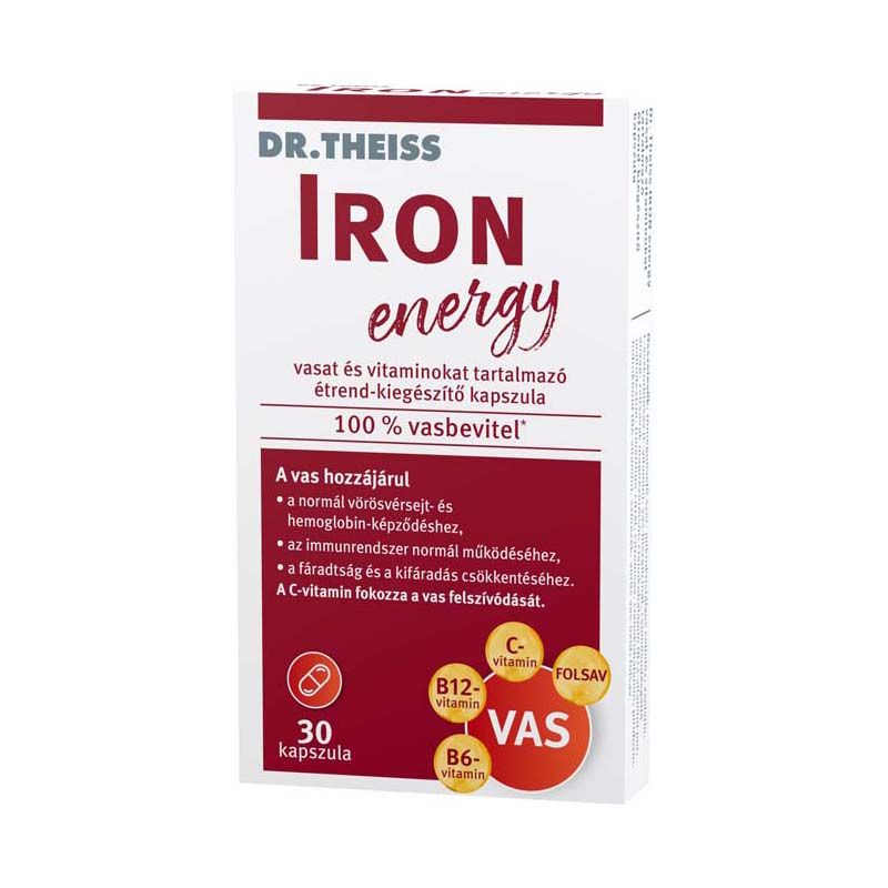 Dr. Theiss Iron Energy Vas vitamin kapszula