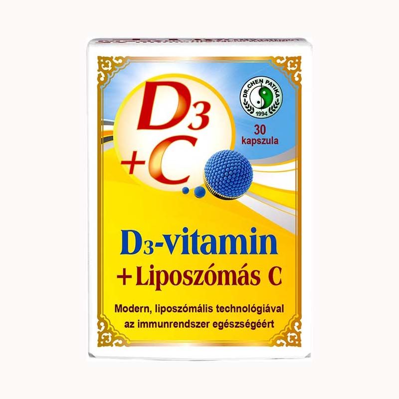 Dr. Chen D3-MAX Liposzómás C-vitamin kapszula