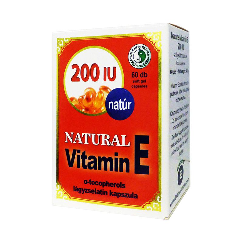 Dr. Chen E-vitamin lágyzselatin kapszula 200 mg