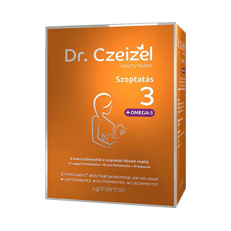Dr. Czeizel Szoptatás 3 Multivitamin filmtabletta és kapszula