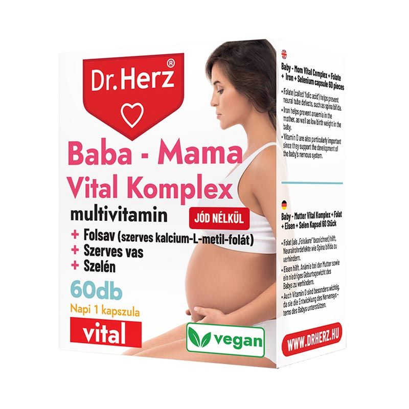 Dr. Herz Baba-Mama Vital Komplex kapszula
