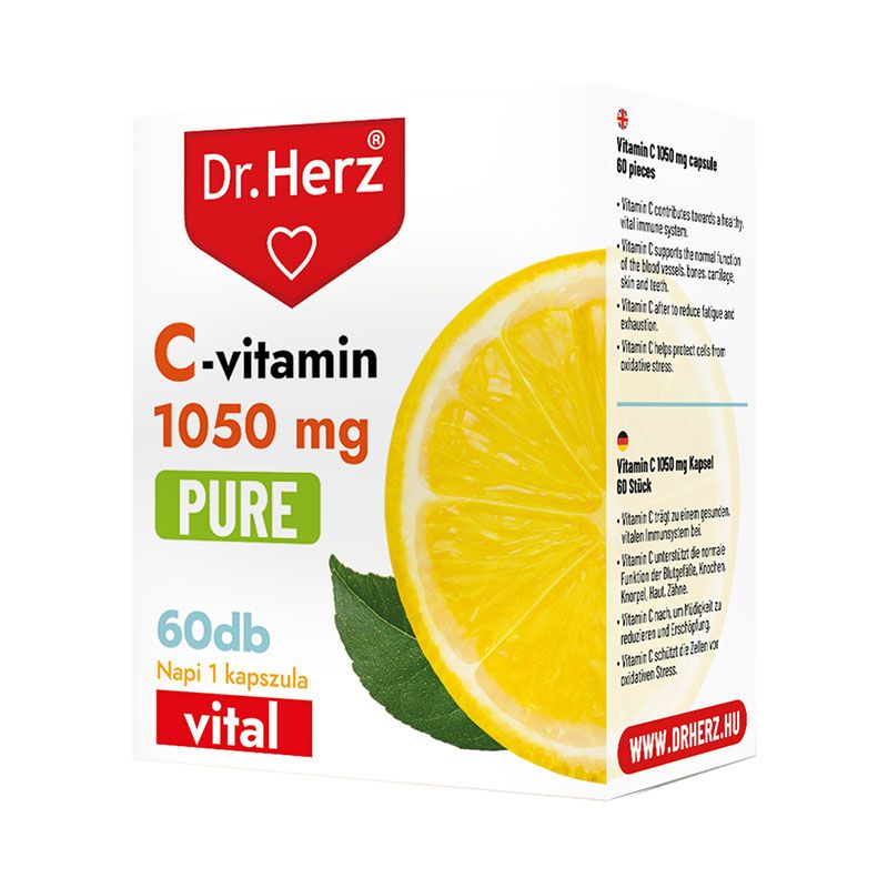 Dr. Herz C-vitamin 1050 mg Pure kapszula