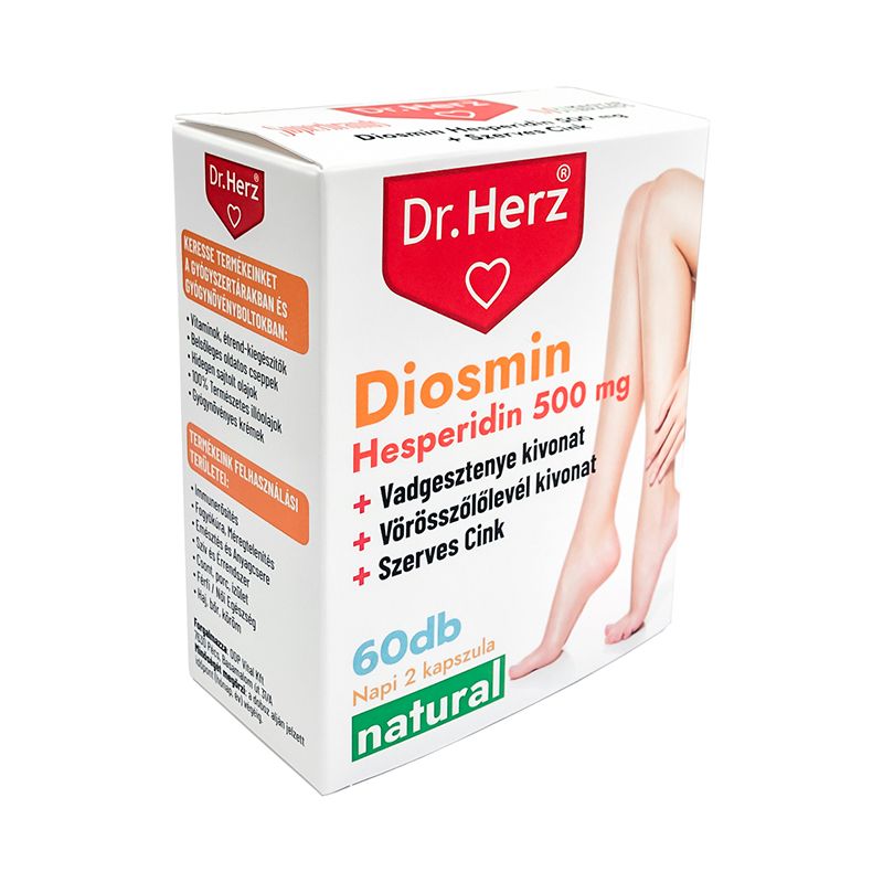 Dr. Herz Diosmin Hesperidin 500 mg kapszula