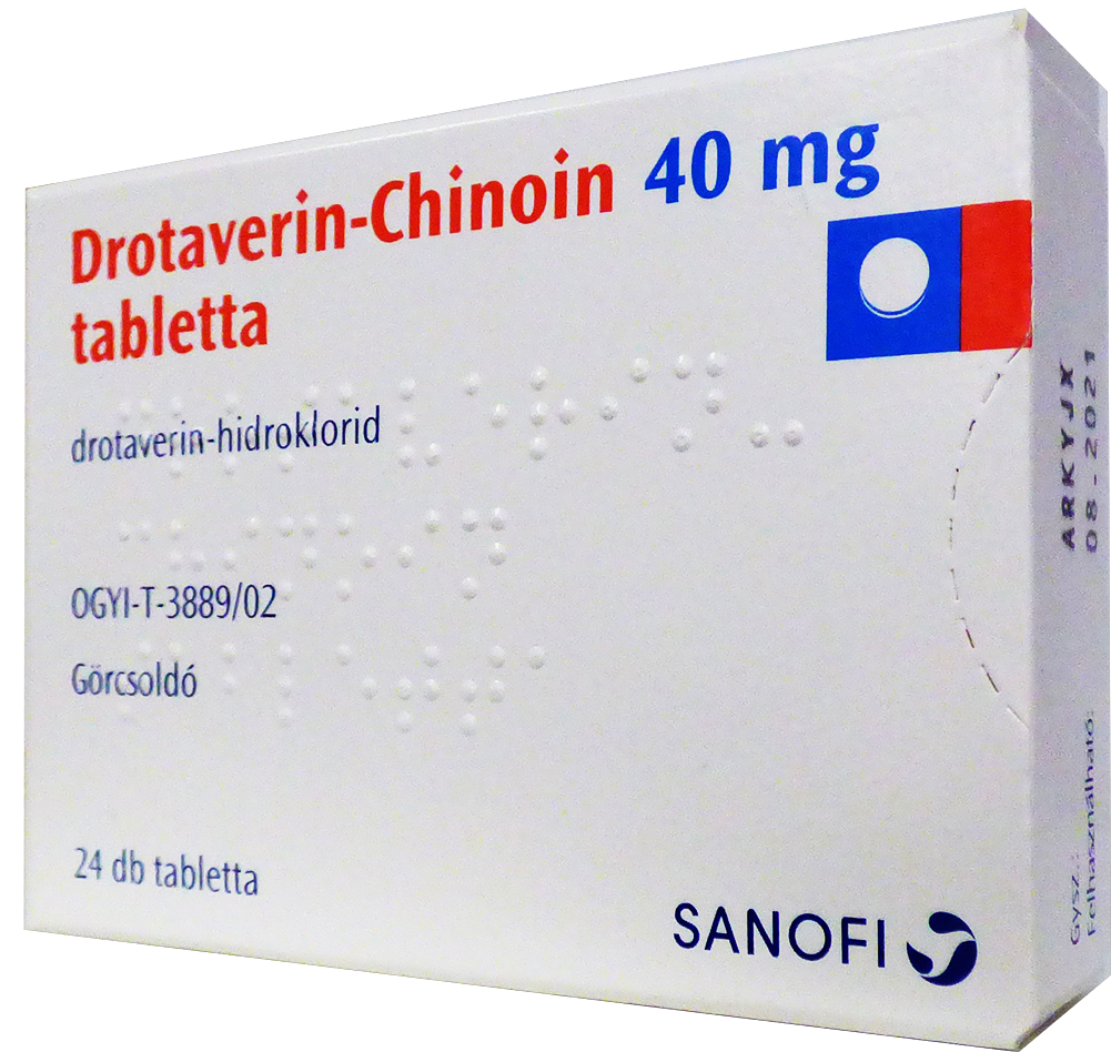 Drotaverin-Chinoin 40 mg tabletta