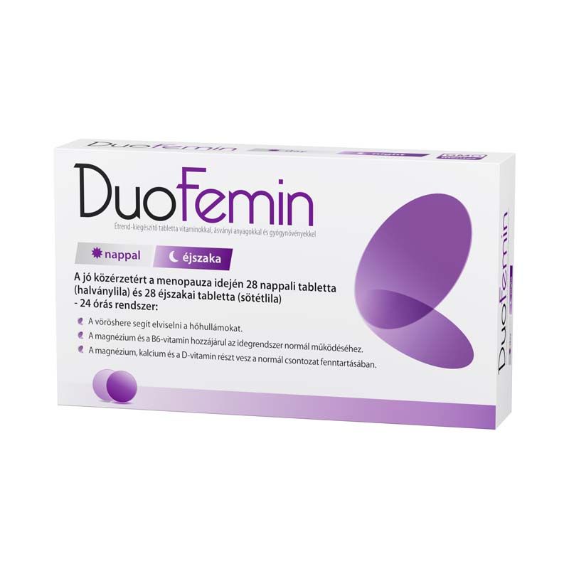 DuoFemin étrend-kiegészítő tabletta