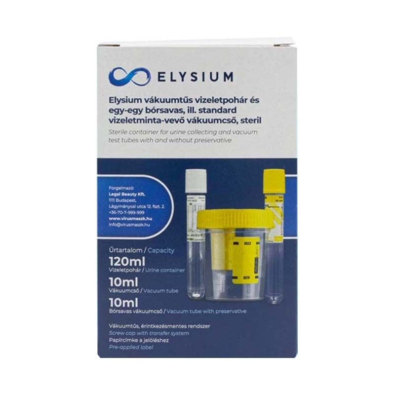Elysium 3 az 1-ben vákuumos vizeletgyűjtő készlet