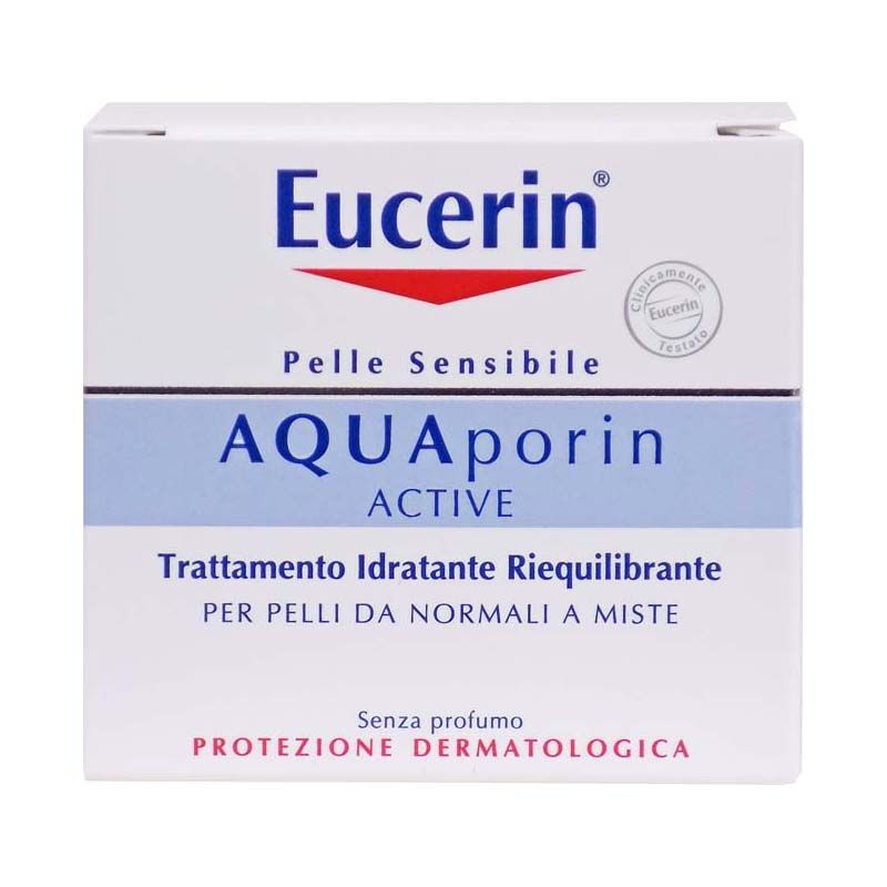 Eucerin Aquaporin Active hidratáló arckrém normál és vegyes bőrre