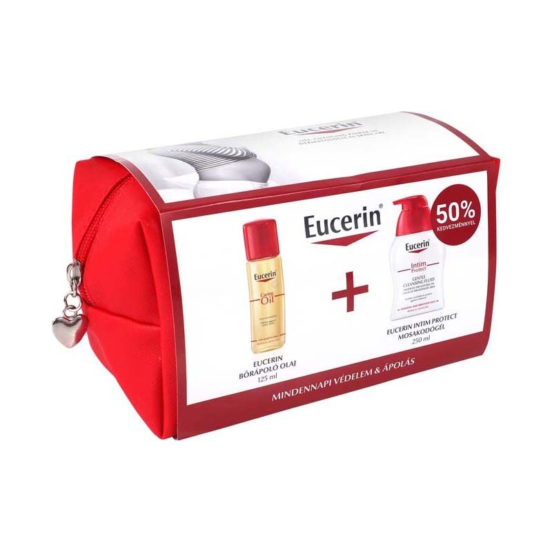 Eucerin pH5 csomag bőrápoló olaj + intim mosakodógél