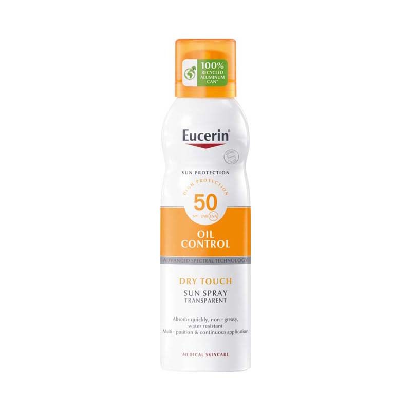 Eucerin Sun Oil Control színtelen napozó aerosol spray SPF50