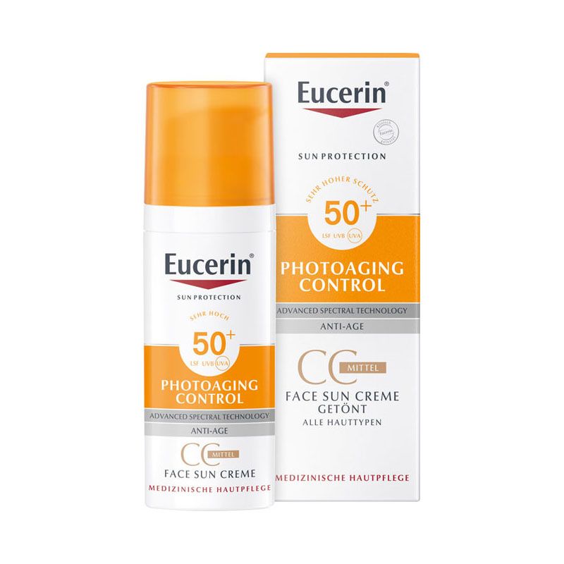 Eucerin Sun Photoaging Control színezett napozó krém arcra FF50+