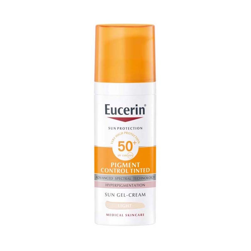 Eucerin Sun Pigment Control színezett napozókrém arcra SPF50+ light