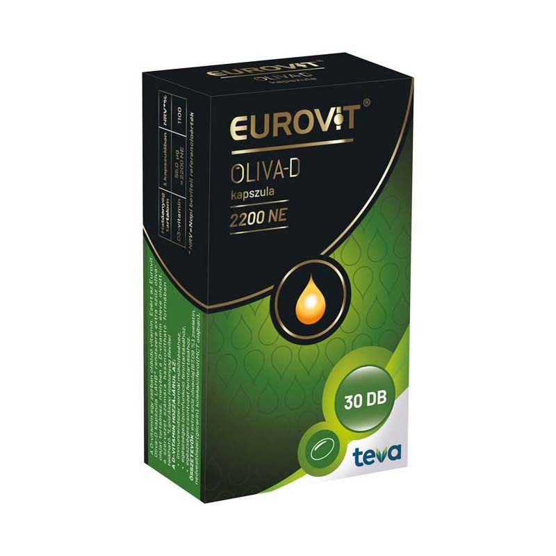 Eurovit Oliva-D 2200 NE étrend-kiegészítő kapszula