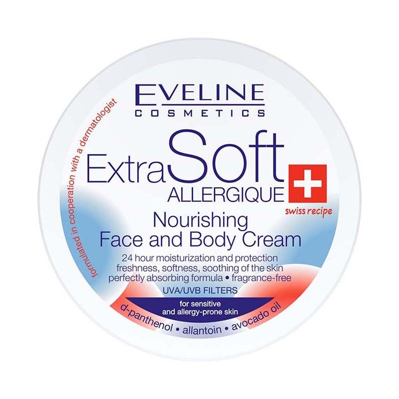 Eveline ExtraSoft tápláló krém érzékeny bőrre