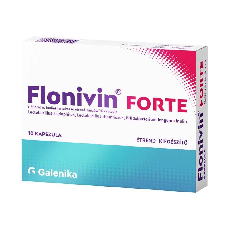 Flonivin Forte élőflóra inulin kapszula