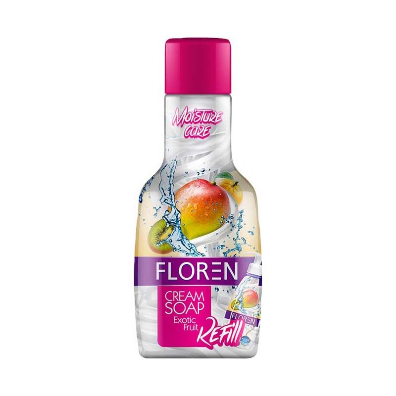 Floren krémszappan Exotic Fruit utántöltő