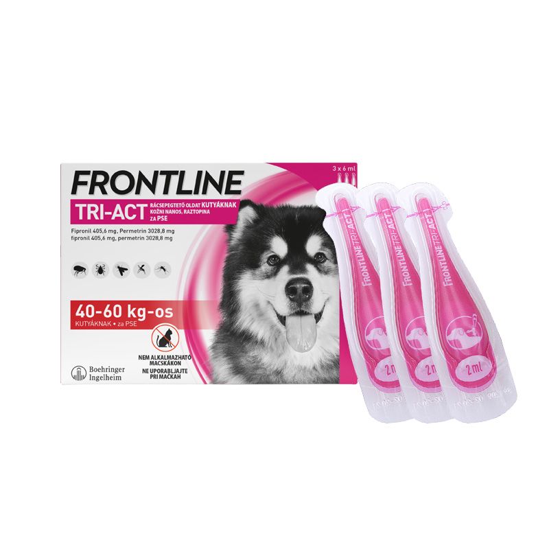 Frontline Tri-Act XL (40-60 kg) rácsepegtető oldat kutyáknak