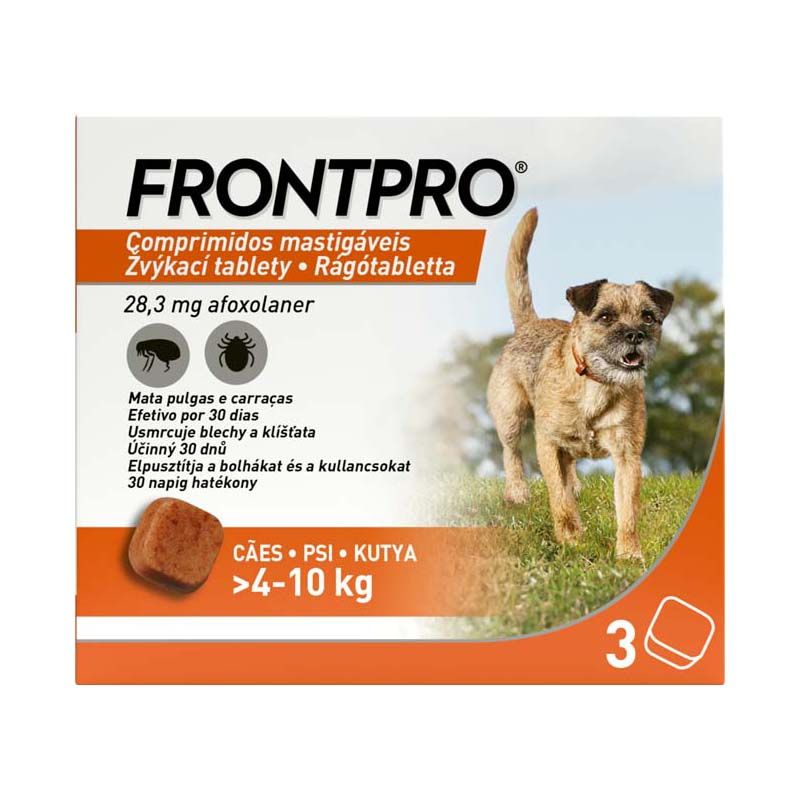 Frontpro 28,3 mg rágótabletta kutyáknak 4-10 kg