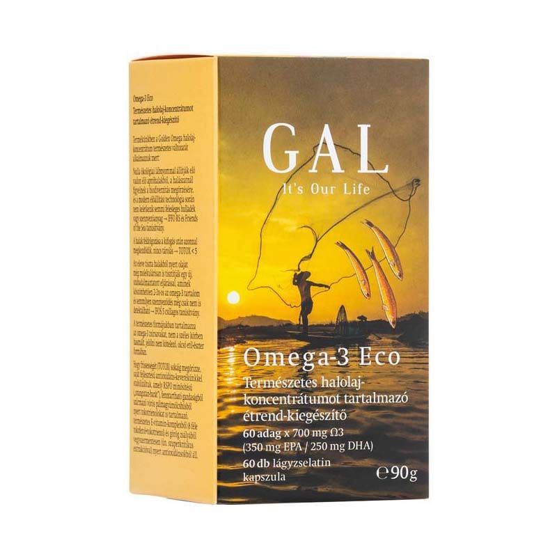 GAL Omega-3 Halolaj Eco kapszula