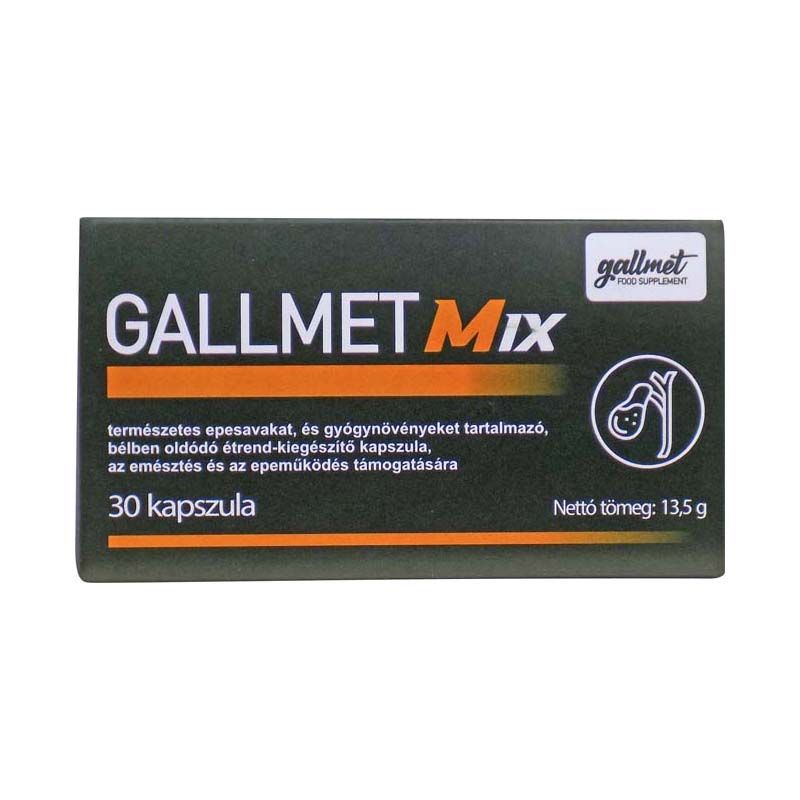 Gallmet Mix bélben oldódó kapszula