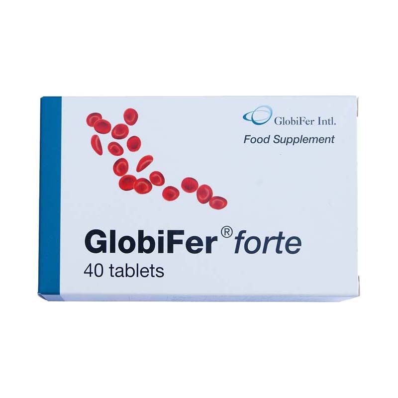 GlobiFer Forte vastartalmú étrend-kiegészítő tabletta