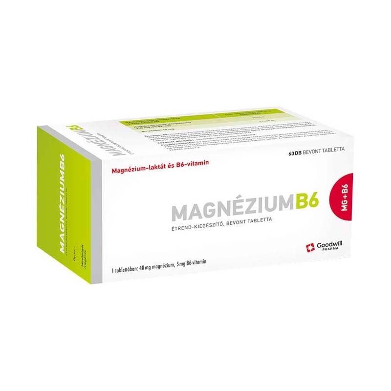 Goodwill Magnézium + B6-vitamin bevont tabletta