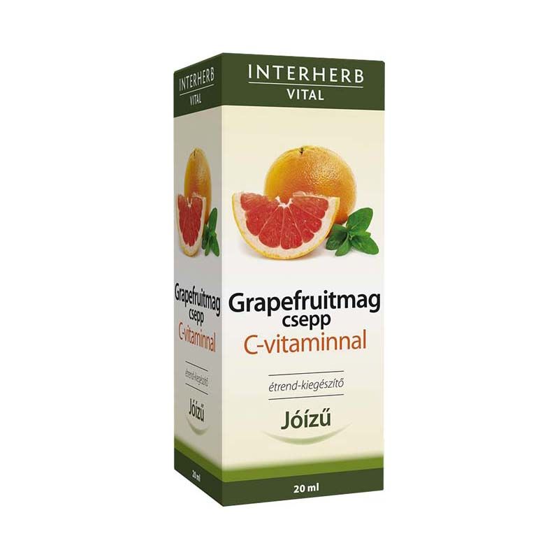 Interherb Grapefruitmag csepp C-vitaminnal