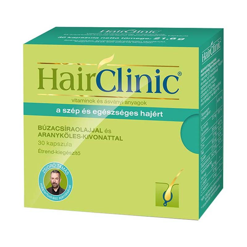 HairClinic hajszépség étrend-kiegészítő kapszula