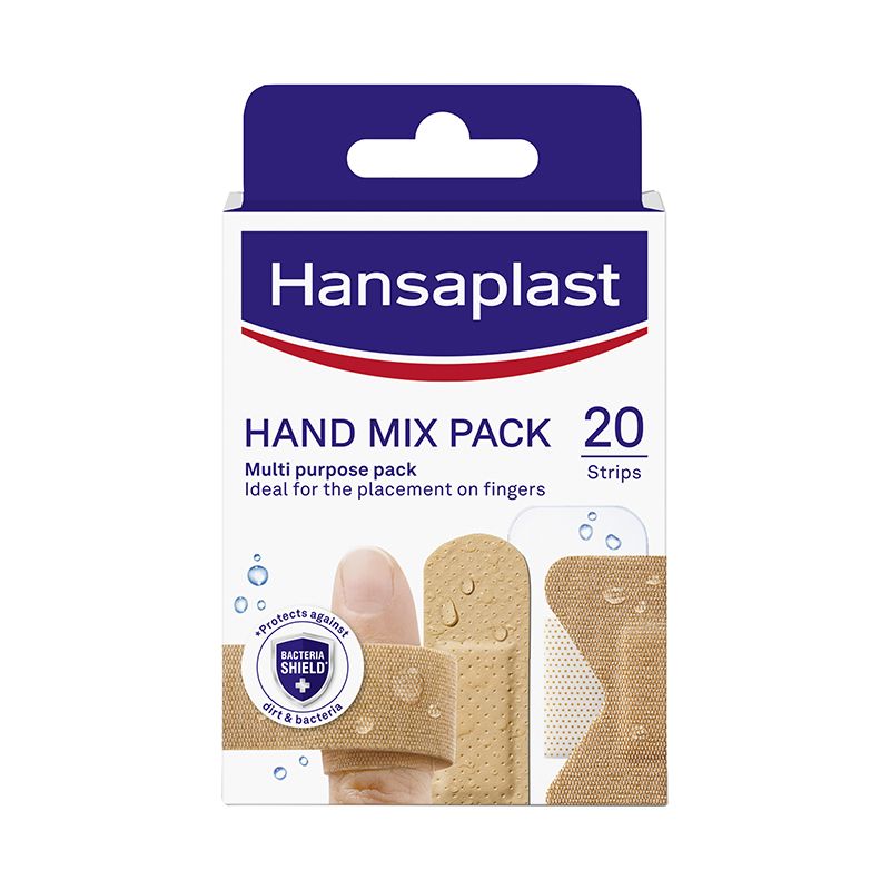 Hansaplast Hand Mix Pack sebtapasz