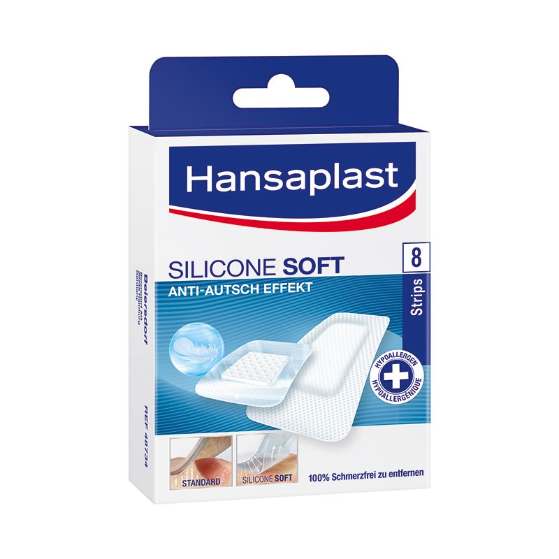Hansaplast Silicone Soft sebtapasz