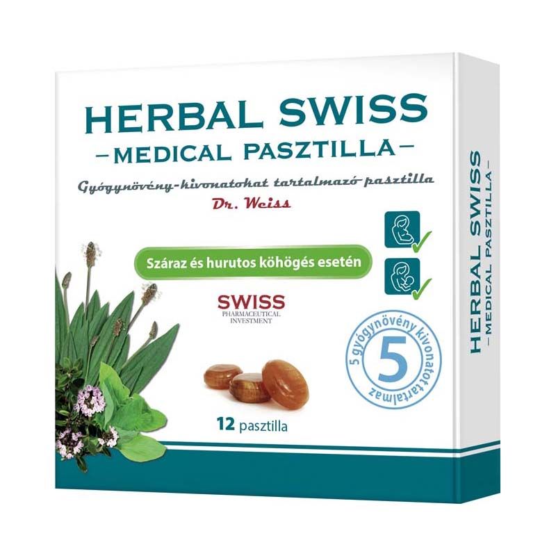 Herbal Swiss Medical pasztilla
