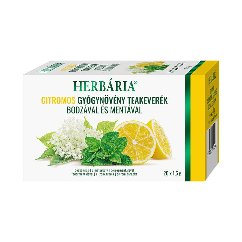 Herbária Citromos Gyógynövény filteres tea