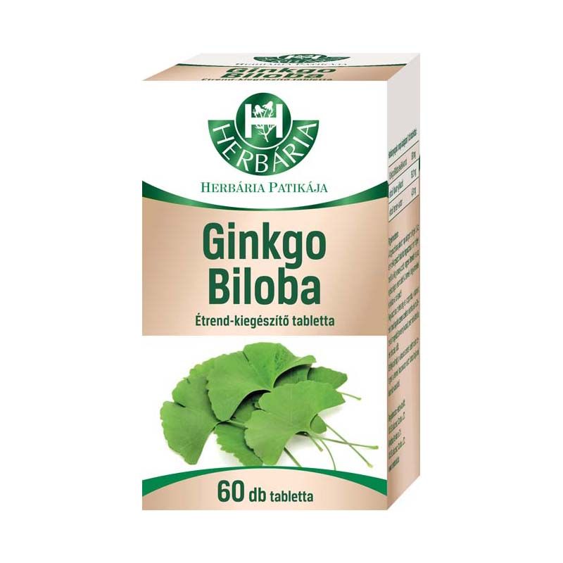Herbária Ginkgo biloba tabletta