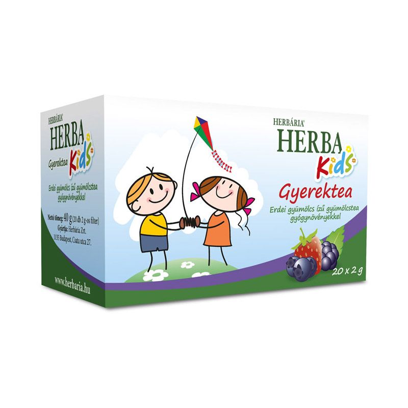 Herbária Herba Kids erdei gyümölcs ízű gyümölcstea