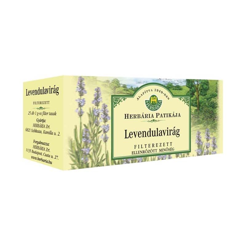 Herbária Levendulavirág filteres tea
