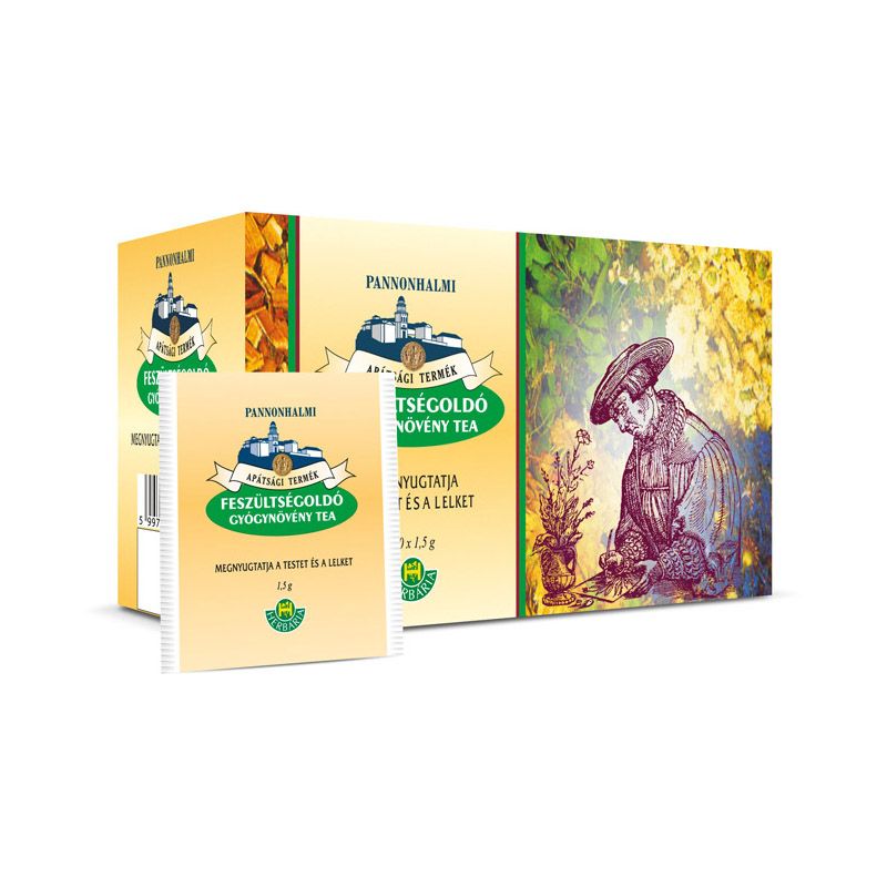 Herbária Pannonhalmi Feszültségoldó borítékolt filteres tea