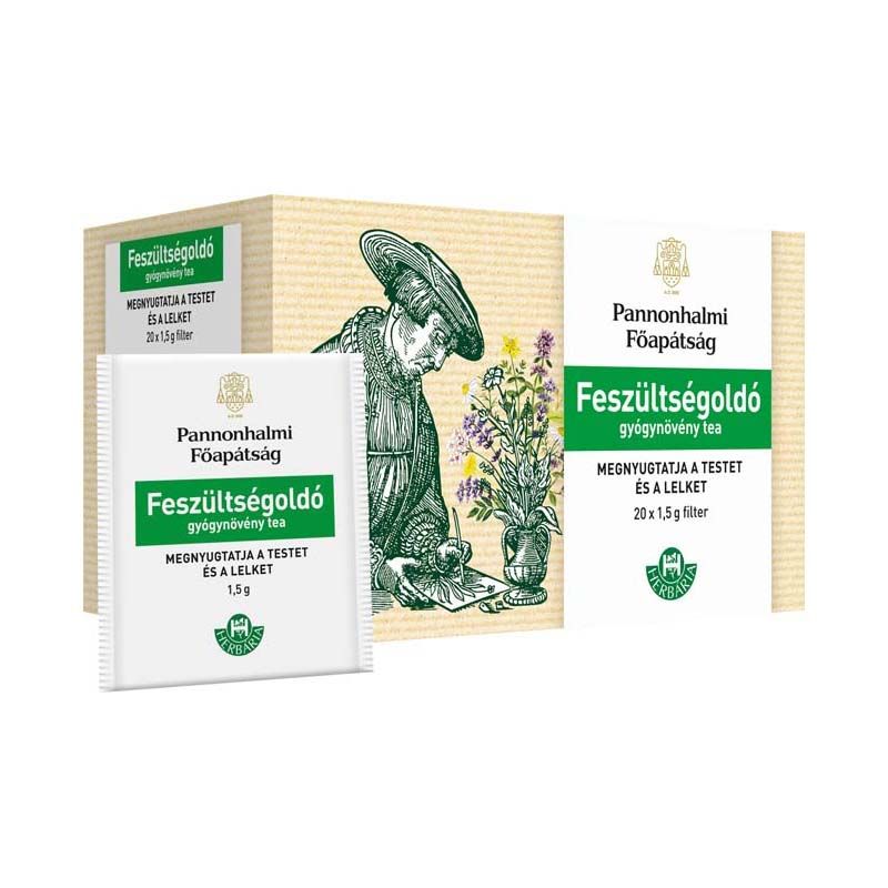 Herbária Pannonhalmi Feszültségoldó filteres gyógynövény tea