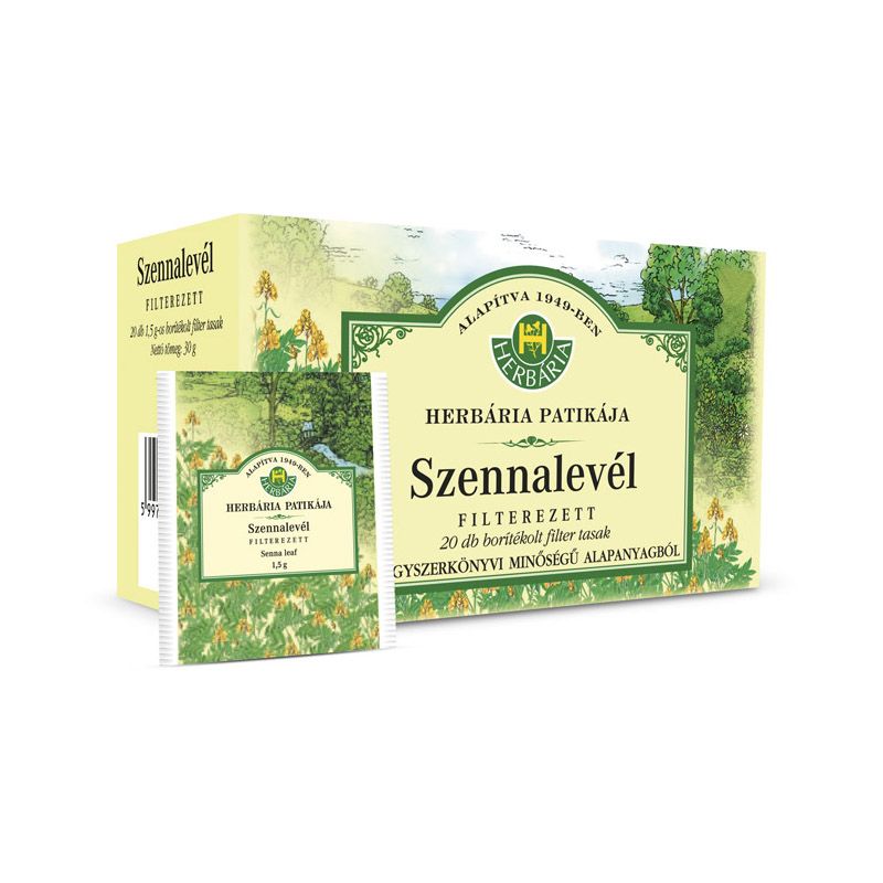 Herbária Szennalevél borítékolt filteres tea