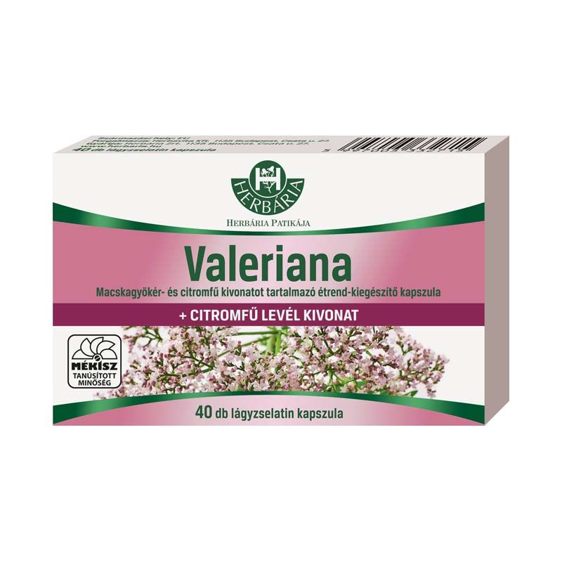 Herbária Valeriana kapszula