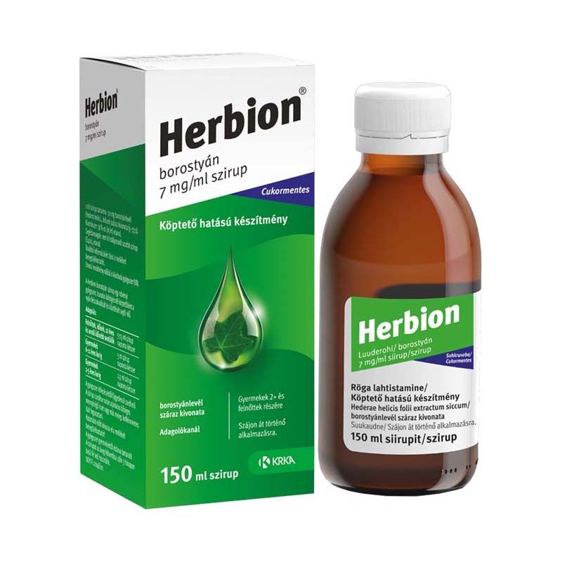 Herbion borostyán 7 mg/ml szirup