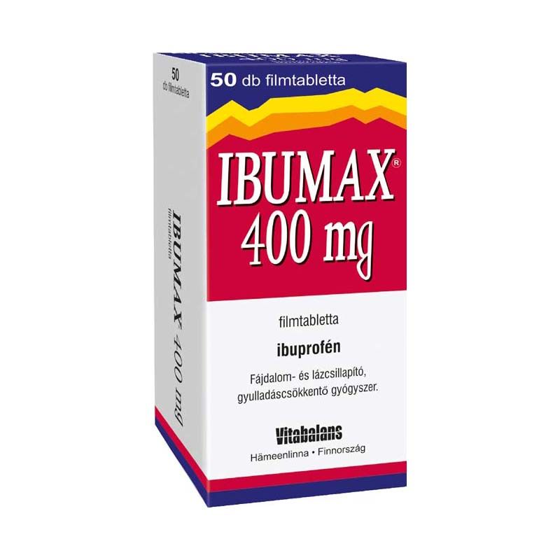 Ibumax 400 mg filmtabletta