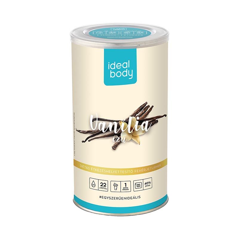 IdealBody fehérje-turmixpor vanília ízű
