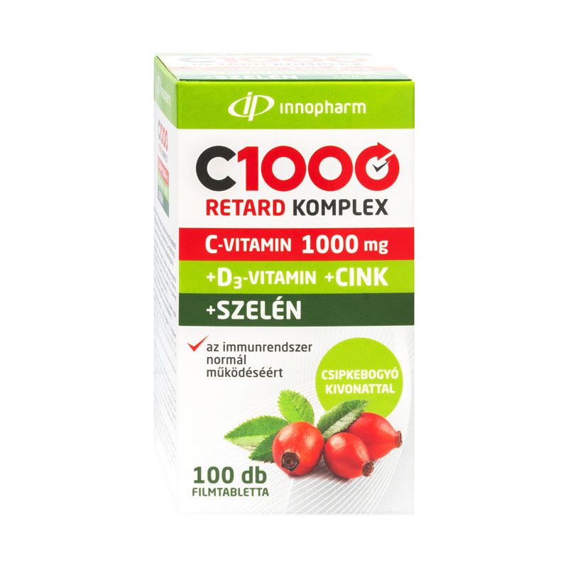 InnoPharm C-vitamin 1000 mg retard komplex filmtabletta