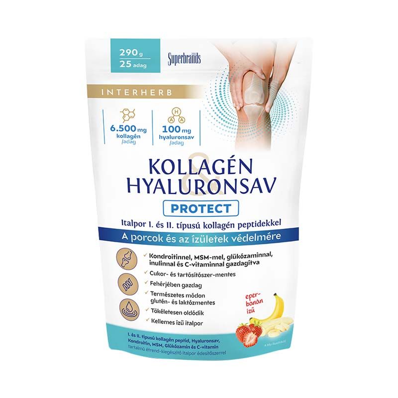 Interherb Kollagén&Hyaluronsav Protect italpor