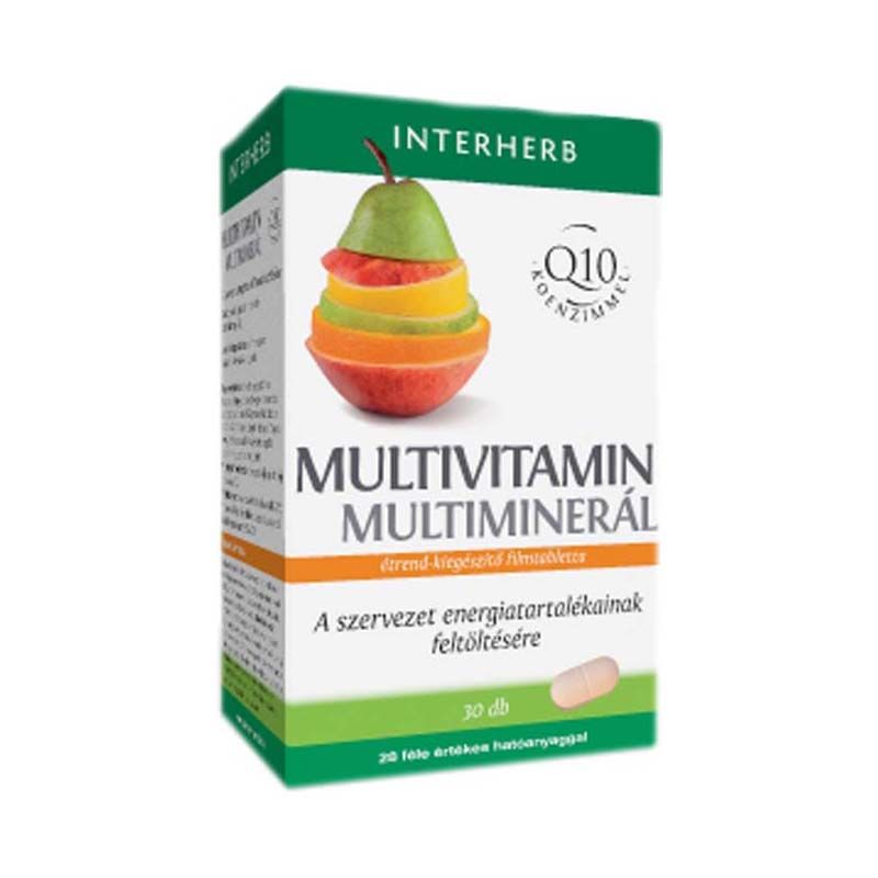Interherb Multivitamin Multimineral Q10 filmtabletta 