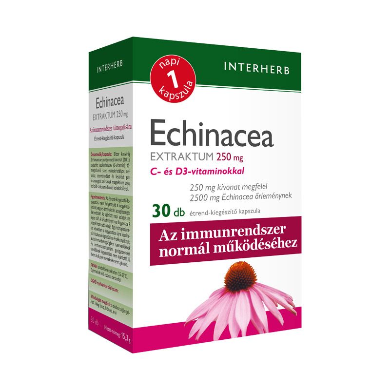 Interherb Echinacea extraktum kapszula 