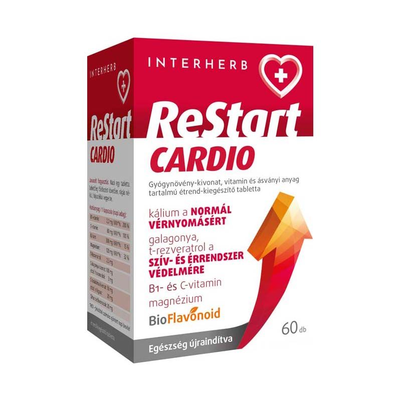 Interherb ReStart Cardio tabletta