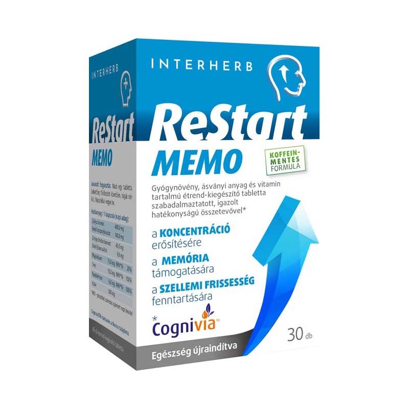 Interherb ReStart Memo tabletta