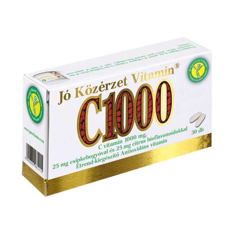 Jó közérzet C-vitamin 1000 mg étrend-kiegészítő tabletta