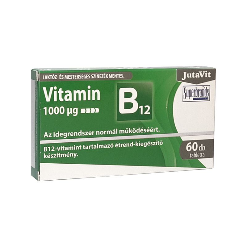 JutaVit B12-vitamin 1000 µg étrend-kiegészítő tabletta